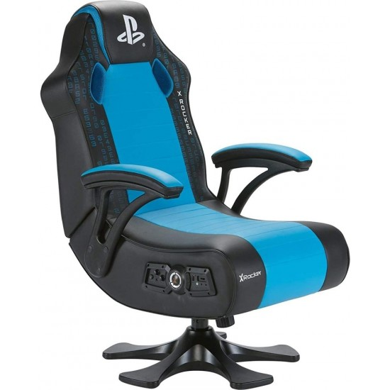 X Rocker PlayStation Legend 2.1 Pedestal Gaming Chair Vibration & Bluetooth X Rocker PlayStation Legend 2.1 Pedestal Gaming Chair Vibration & Bluetooth